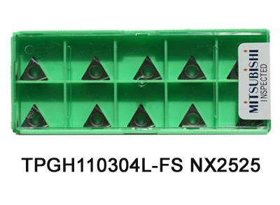 Karbid fúró betétek TPGH110304L-FS NX2525